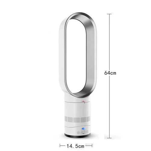 Ventilateur Tour Sans Pales — Télécommande, Silencieux, Oscillation 80°